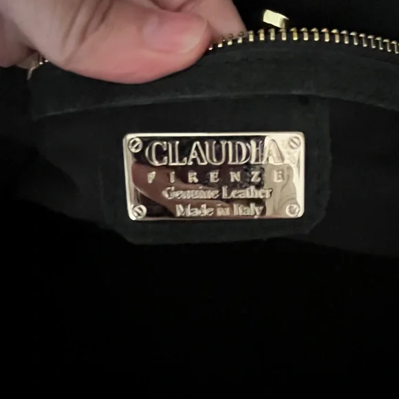 Claudia Firenze genuine leather suede purse-made in Italy - Picture 2 of 6